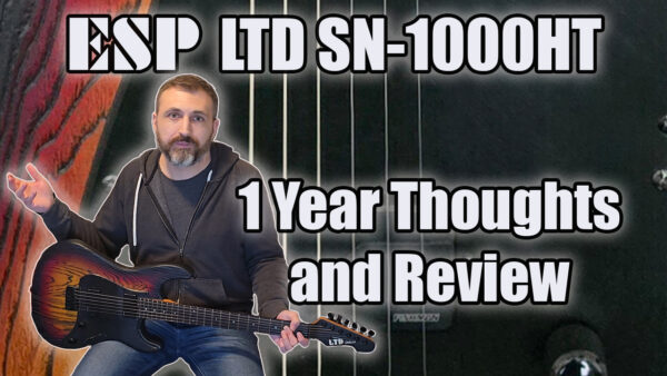 ESP LTD SN-1000HT Fire Blast: Long-Term Review (One Year Later